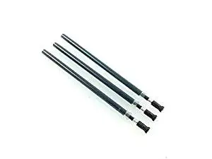 .7mm Black Gel Ballpoint Writing Ink Pen Refill Replaceable Cartridge for E&S Dog Pens
