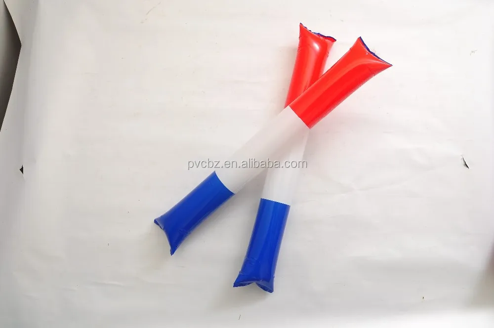 
inflatable balloon stick clappers for football fan with EN71 