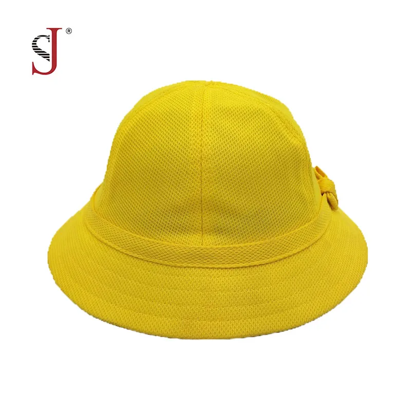 yellow baby sun hat