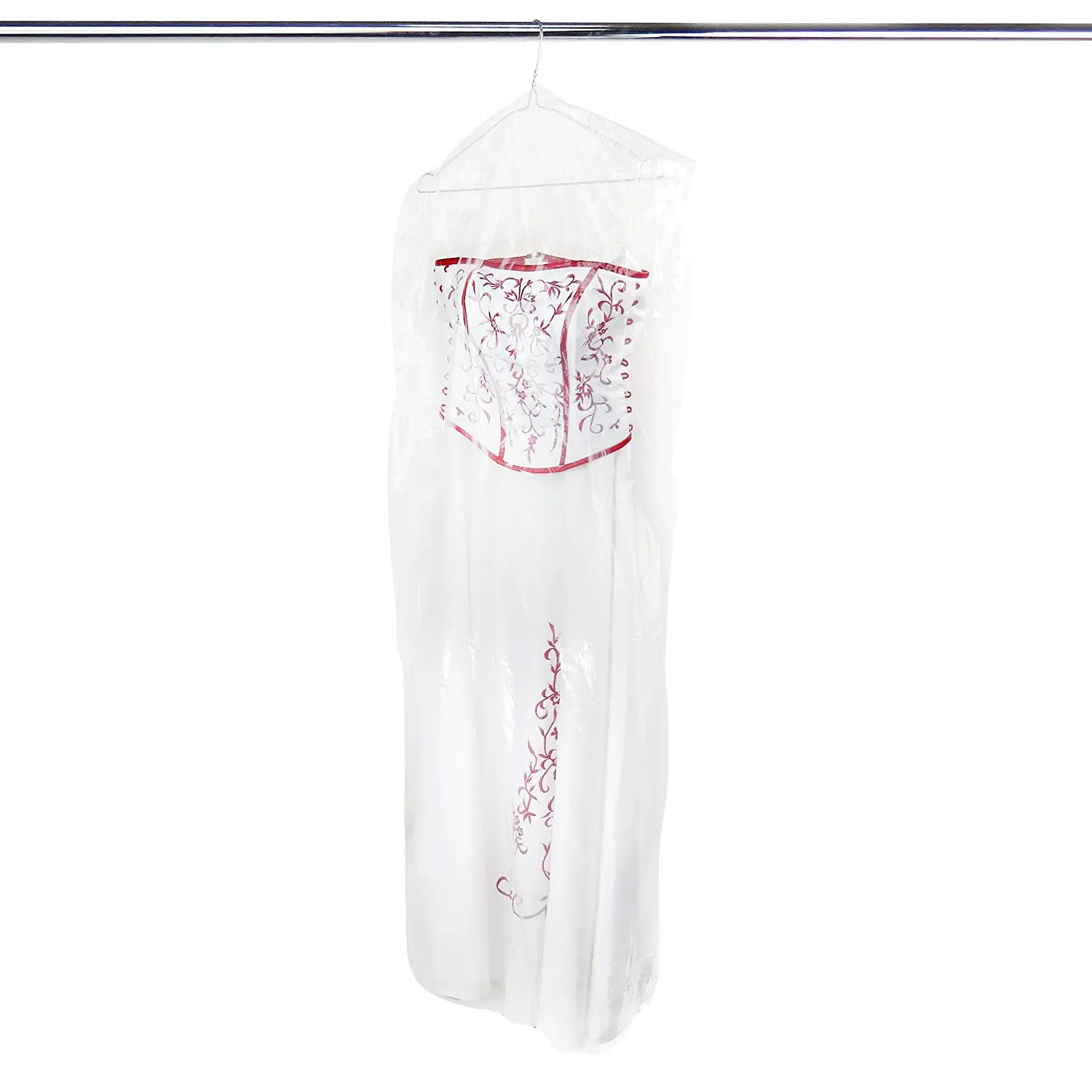 Buy Hangerworld Clear Polythene Garment Clothes Bags with Gusset 30