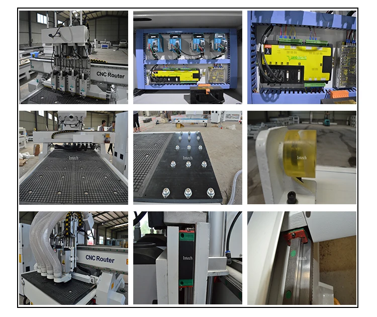 Auto Oil-Filling System Four-Processes Hobby Gantry Cnc Cutting Router Woodworking Machine 5 Axis