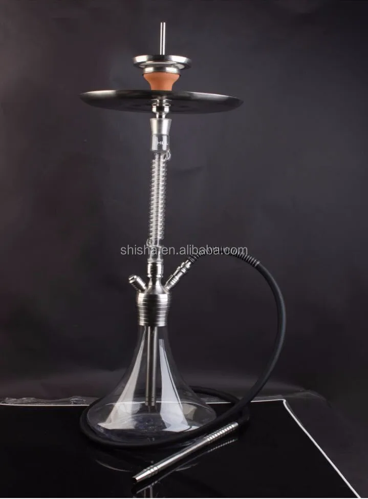High End Stainless Steel Hookah Shisha Stainless Smoking Handle Smoking