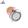 Illuminated and Non-Illuminated 22mm Momentary 2NO2NC 5v led mini waterproof push button switch