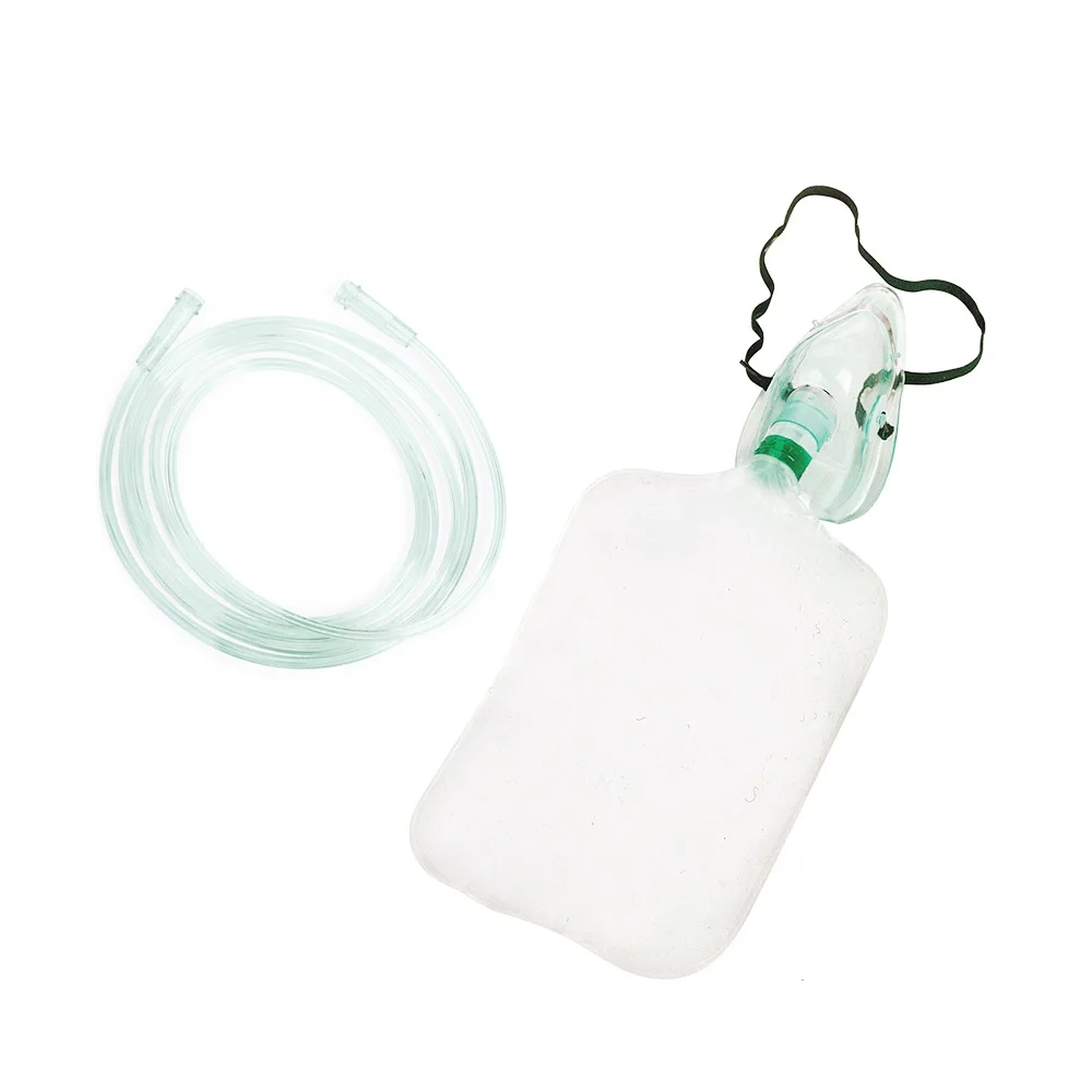 good prices adult sizes medical high concentration non-rebreathing non rebreather oxygen face mask with reservoir bag