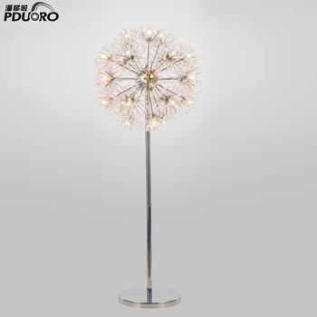 led flower floor lamp