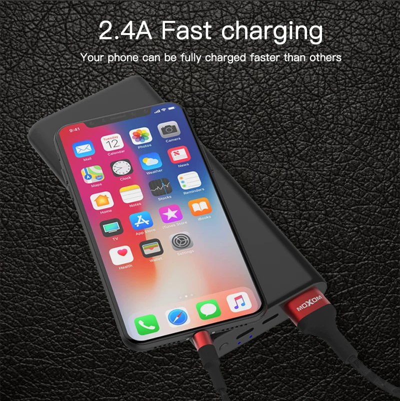 2Pack 3M AVIWIS Phone Charger Cable Nylon Braided Phone Charger USB Fast Charging Cable Lead for Phone 11 Pro 11 8 8 Plus 7 7 Plus 6s 6s Plus 6 6 Plus 5