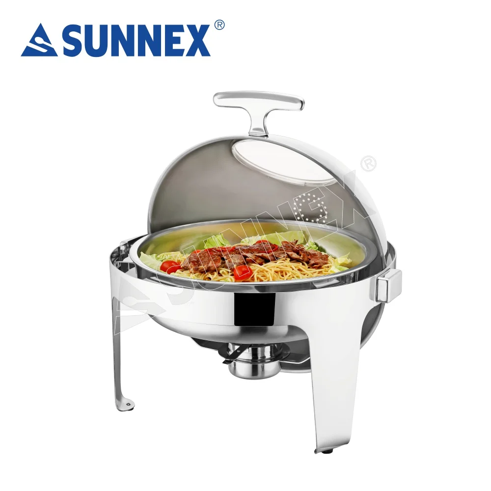 Sunnex Stainless Steel Chafing Dish, Round Buffet Chafing Dish for Hotel,  View Chafing Dish, SUNNEX Product Details from SUNNEX PRODUCTS LIMITED on  