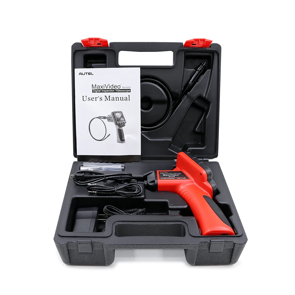 

Autel Maxivideo MV400 Digital Videoscope with 8.5mm/5.5mm diameter imager head inspection camera MV 400 Multipurpose Videoscope