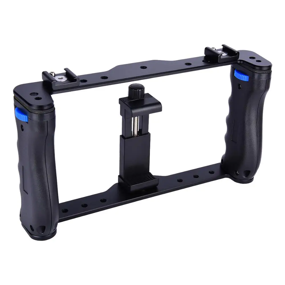 YELANGU Phone Stabilizer Steadicam Smartphone Video Rig for Mobile Phone Size Under 6.6 inch