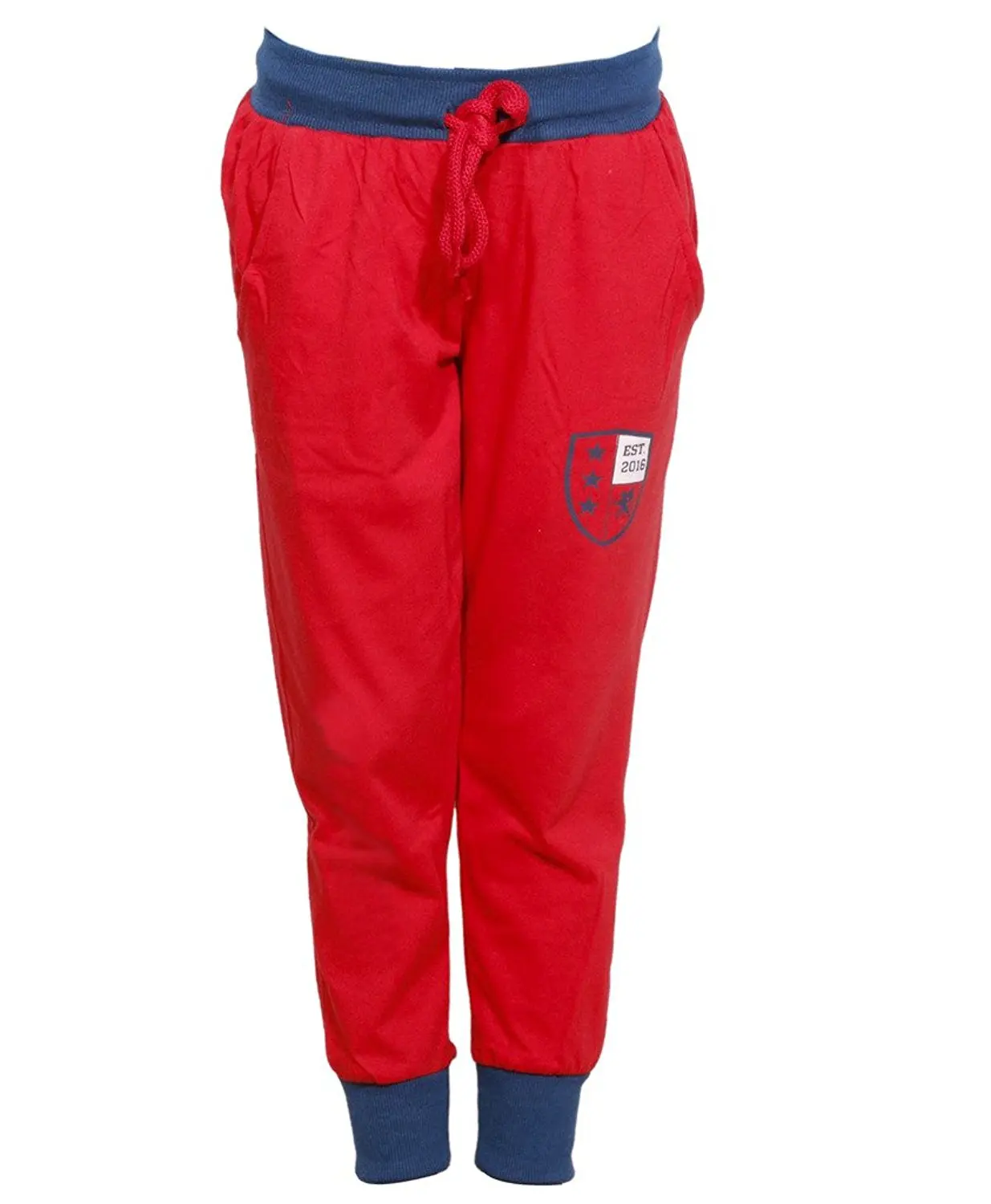 Indistar Boys Premium Cotton Full Length Lower//Track Pant with 2 Open Pocket
