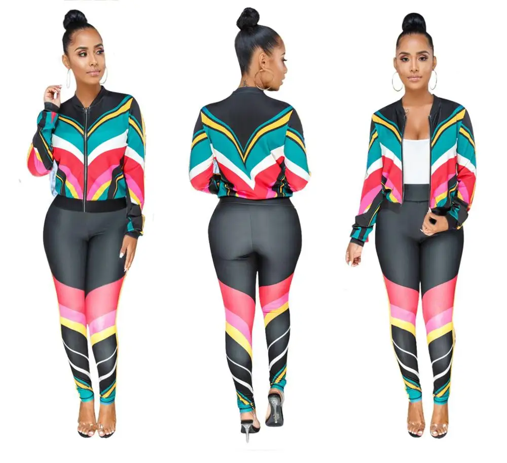 

Wholesale womens casual coat two piece outfits open front cardigan wide leg long pants jumpsuit sets, Colorful