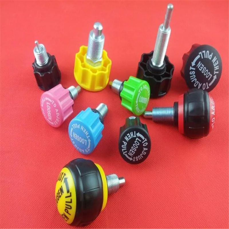 

M16 gym pull pin in gym equipment parts, round push pin for Bodybuilding Fitness, Red,yellow,gray