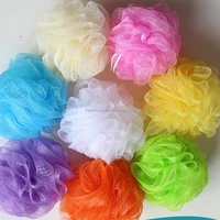 

Skin Care 30g Cheap Body Scrubber Ball Exfoliating Shower Loofah Mesh Pouf Bath Sponges