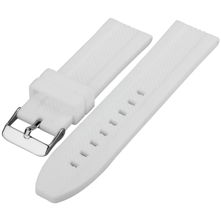 

2 pieces silicone band men watch strap