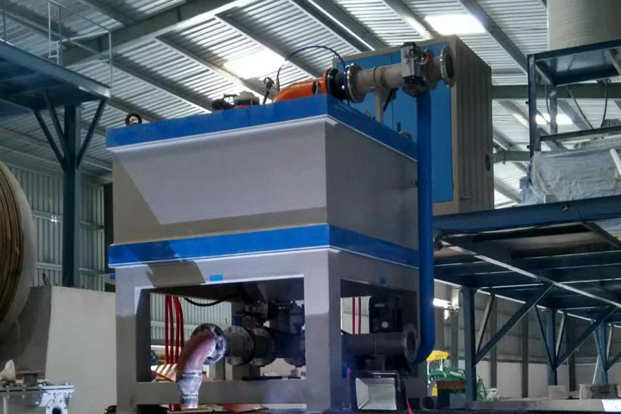 Electromagnetic slurry separator