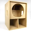 Oem China manufacturer wooden dual empty 18" inch pro audio subwoofer speaker box cabinets for RCF L18P300 RCF L18P400 drive