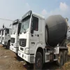 Used LHD/ RHD Construction machine factory sale 8m3 9m3 10m3 mobile HOWO concrete mixer truck