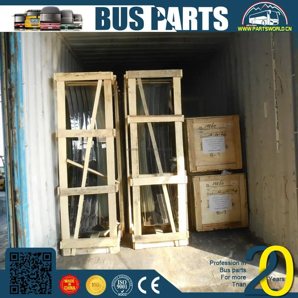 yutong zk6127 bus glass