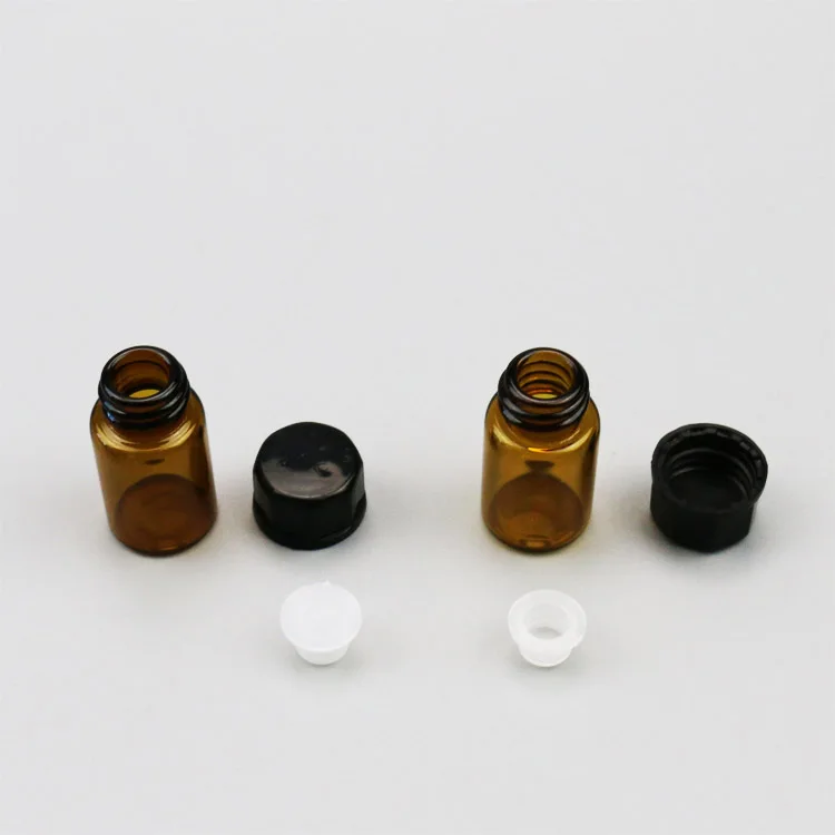 2ml - 3ml tubular glass vial clear perfume tester bottle