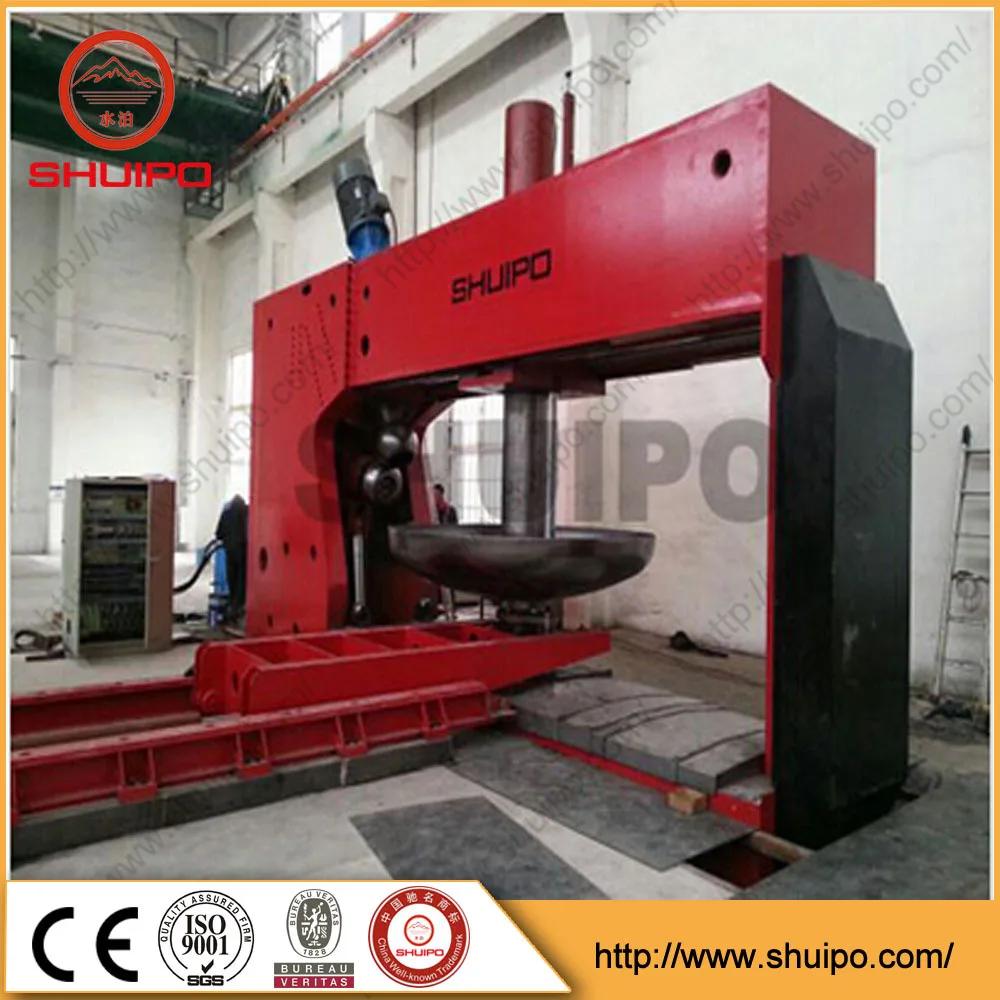 Tank head flanging machine dished head flanging machine Trailer Hemispherical Head