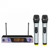 Wholesale Uhf Dual-Channel Wireless Microphone Mic System