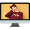 Hotselling!! Ultra thin 18.5 inch/21.5 inch/ 23.6 inch all in one PC/AIO computer with intel pentium/celeron/i3/i5/i7