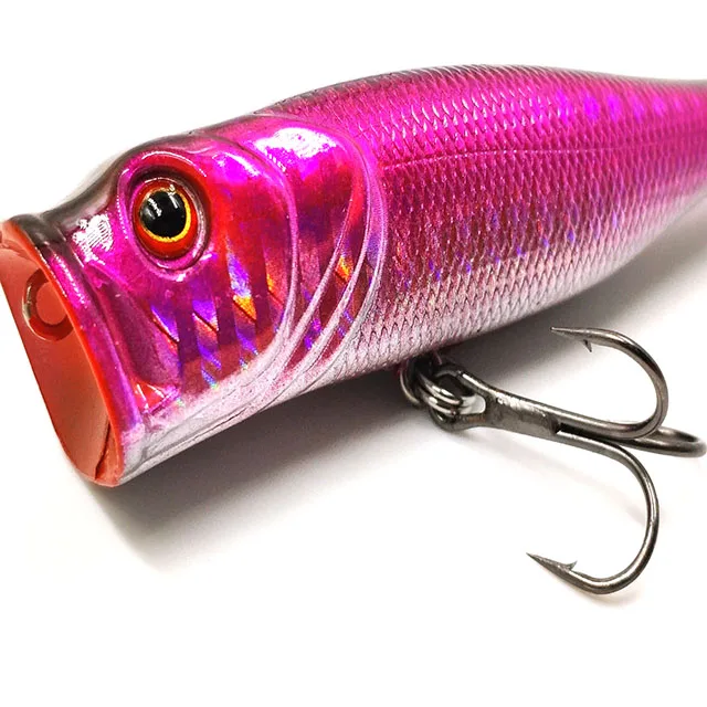 

High Quality Fishing Wobbler Artificial POPPER Plastic Hard lures Fishing Lure Hard Bait, N/a