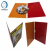 DVD movie DVD duplication and printing 4 panel cardboard DVD sleeve
