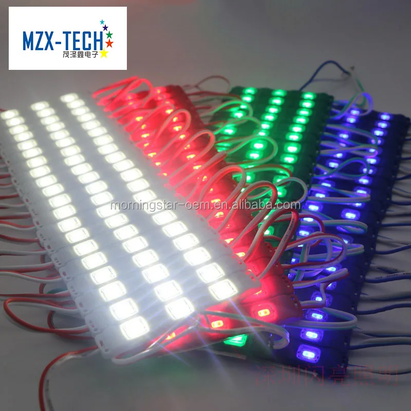 Colorful!!! DC12V SMD 5730 / 5050 RGB Waterproof LED strip Warm / Cool White / Red / Blue / Yellow / Green / Pink for Plaza AD