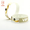 New Fashion Personalised Popular Water Proof Reusable Vinyl Disposable Id Wristbands Custom Plastic For Events