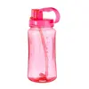 Big capacity sports plastic water bottle with hook