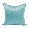 high quality plain fabric pouf chinese silk cushion cover