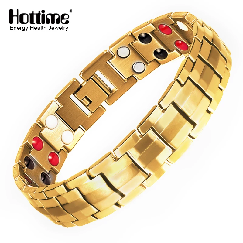 

Hottime Newest Design Stainless Steel Couple Bracelet
