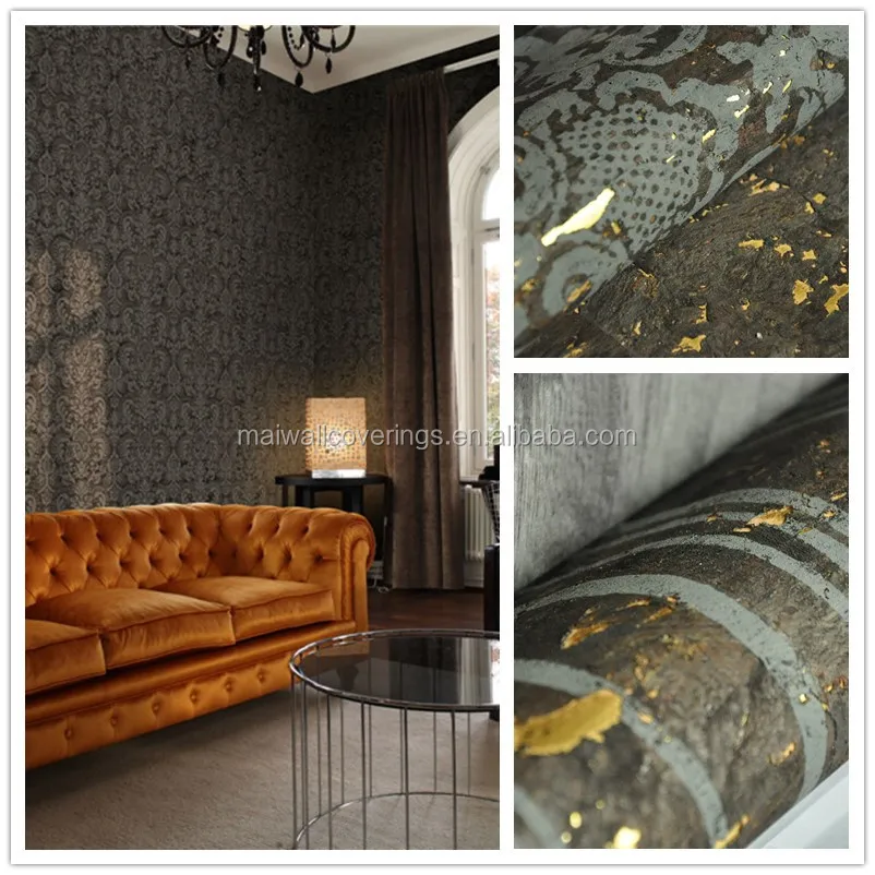 Interior Decoration Damask Black Cork Wallpaper Buy Black Cork Wallpaper Home Interior Wallpaper Metallice Wallpaper Product On Alibaba Com