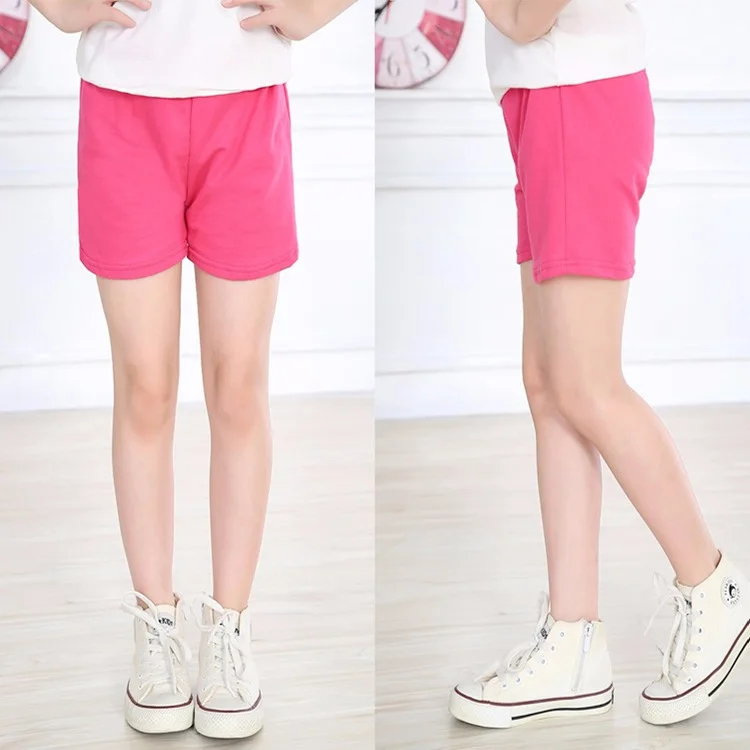 Custom Candy Color Girls Shorts Hot Summer Boys Beach Pants Shorts Kids Trousers Children Pants