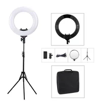 

Dongguan Tolifo Photographic Lighting 18 inch Dimerable Bicolor Studio Selfie Led Video Ring Light with Stand