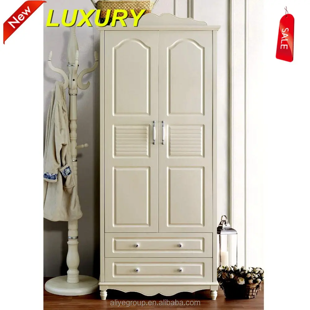 New Model Hand Carved European Style Wood Furniture Wardrobe 901 4