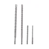 Top quality high performance double SDS electric hammer drill bits for concrete and stone