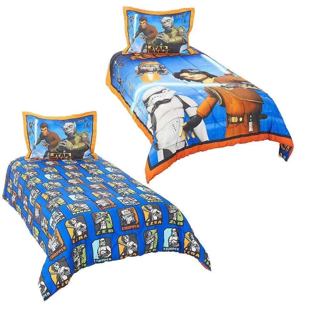 Buy Star Wars Rebels Comforter 3 Pieces Set Reversible Twin Blue