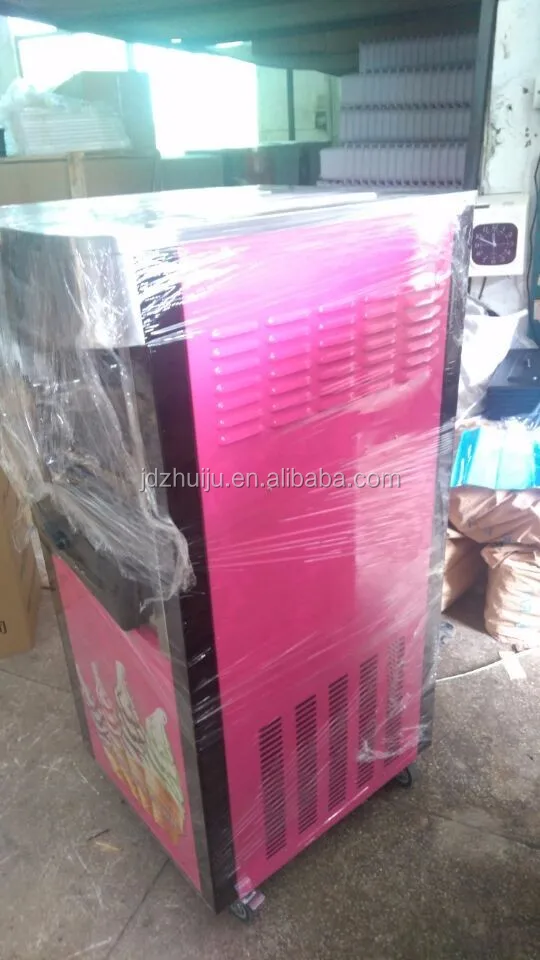 The soft serve ice cream machine with large capacity, ice cream maker soft serve ice cream machine HJ-ICM18L