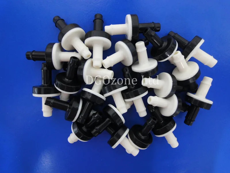 1/4" 6.4mm Small Plastic Check Valve,Abs Body/silicone Diaphragm,One