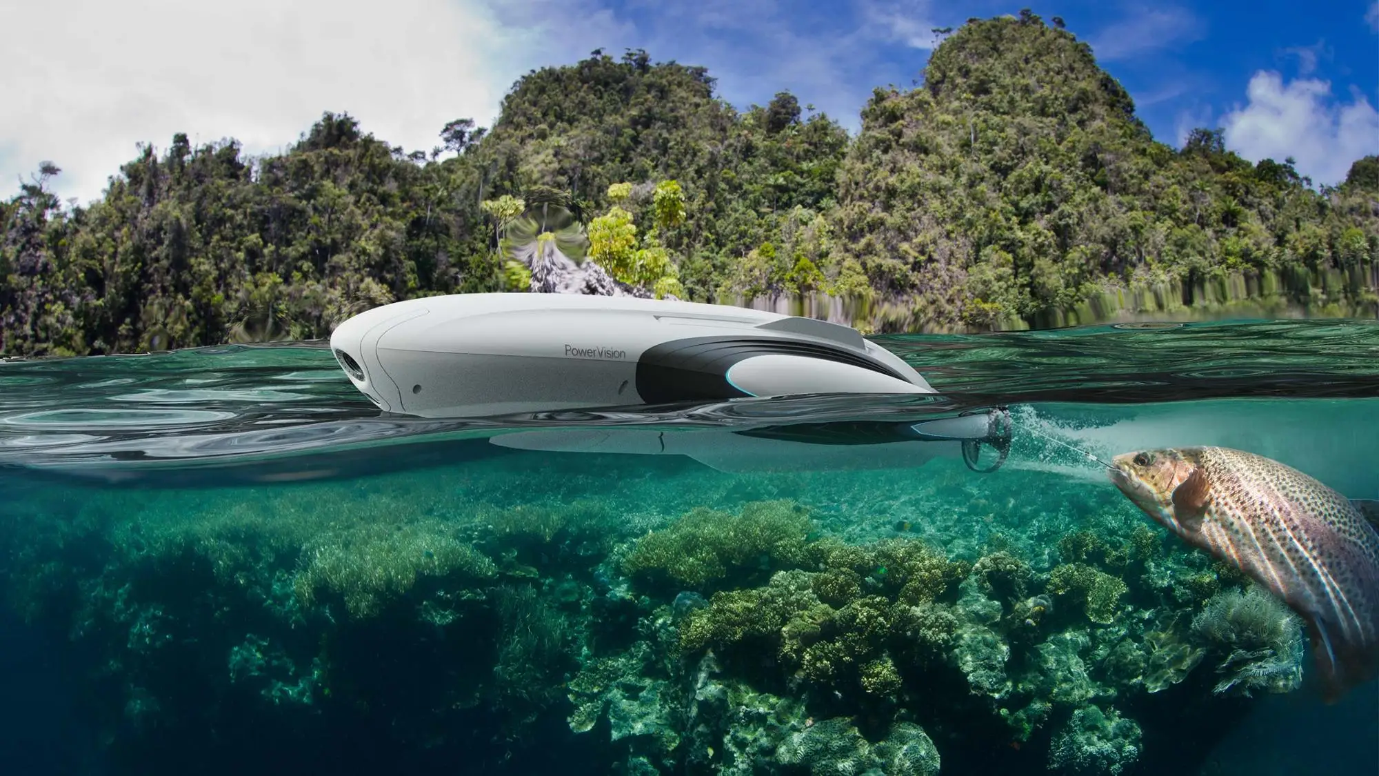 Source Powervision underwater Drone PowerDolphin Wizard Power
