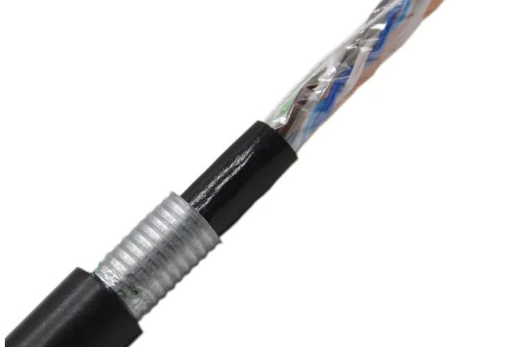 Steel Tape Armored F/utp Cat6 Cable For Outdoor Buy Armored F/utp Cat6 Cable,Amored Network