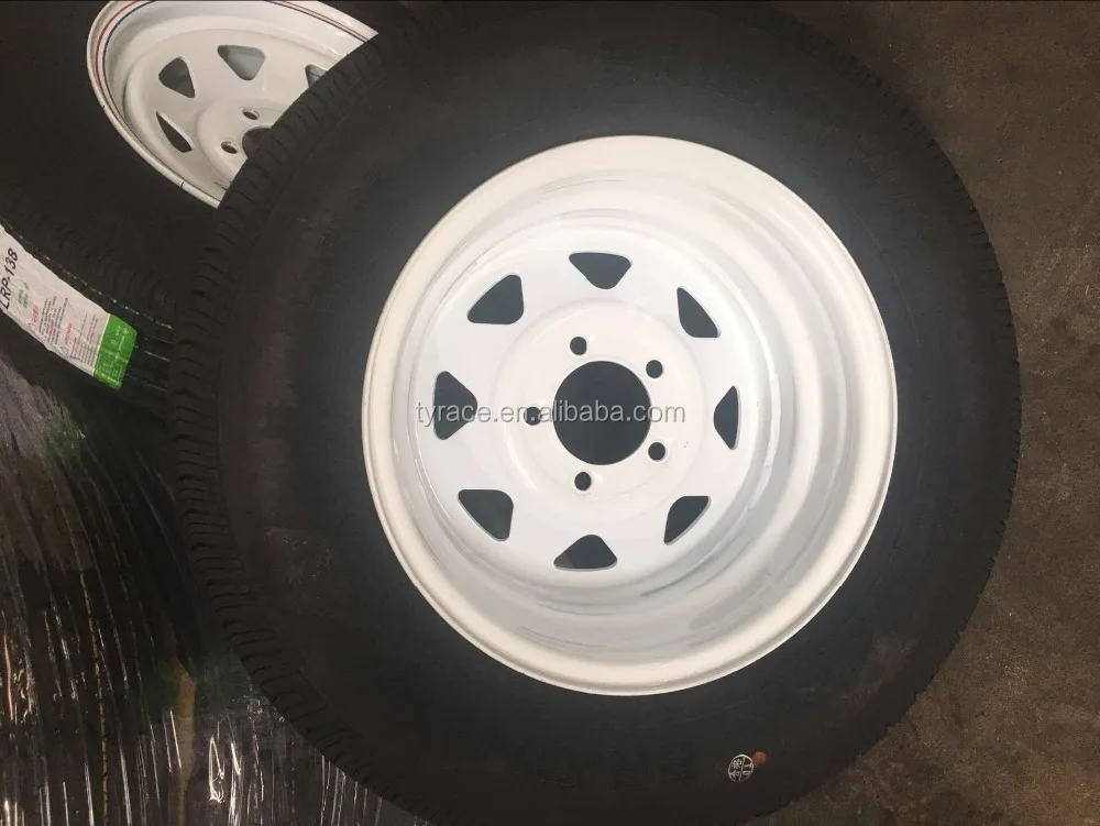 
boat trailer tires ST235/80R16 trailer rims 16X6 