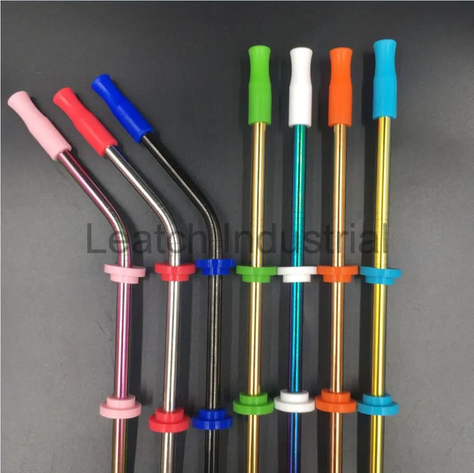 LFGB/FDA silicone straw tips and silencers