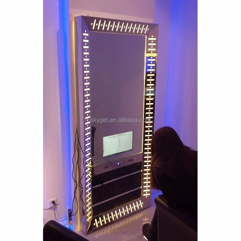 

professional hair tv with mirror 500*700mm(TV size: 15.6, N/a