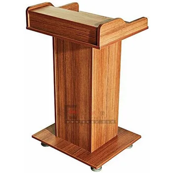 High Quality Wooden Pulpit Wood Podium Speech Stand - Buy Wooden Pulpit ...