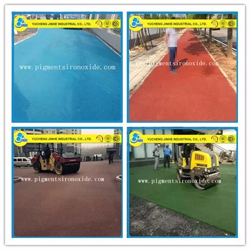 synthetic iron oxide colorant for wood mulch