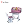 height adjustable study children desk and chair