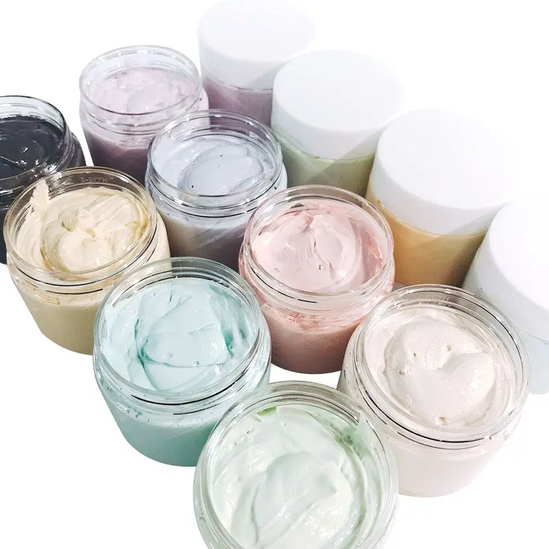 
Wholesales Custom Private Label Deep Cleansing Moisturizing Organic Natural Face Mud Mask 